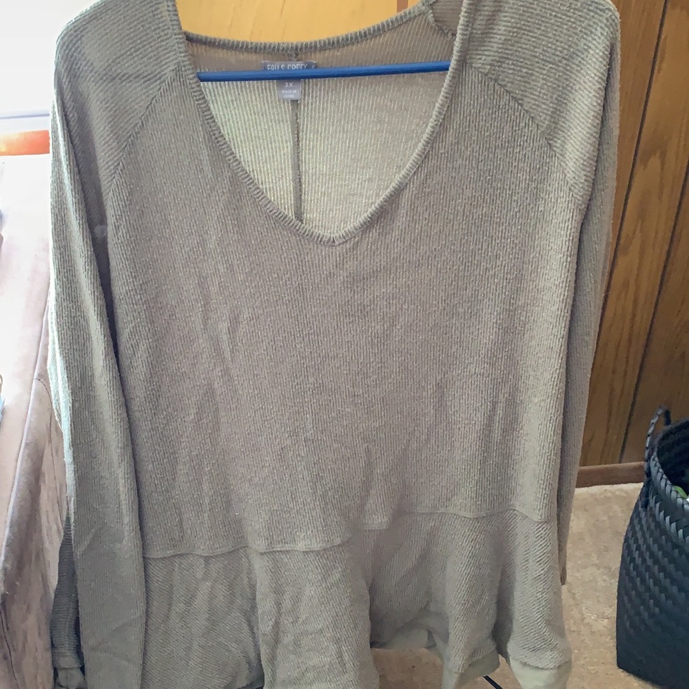 Falls Creek Sage Lightweight Sweater